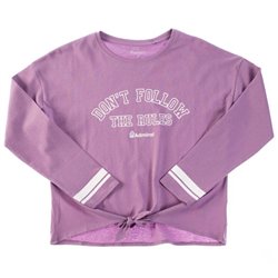 Rule Kids Longsleeve Tshirt Crop Top from Admiral