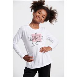 Λεπτή μακρυμάνικη μπλούζα για κορίτσια  BODY TALK 