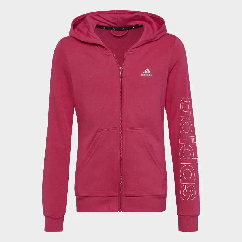 Adidas Essentials kids full zip hoodie  hm8714