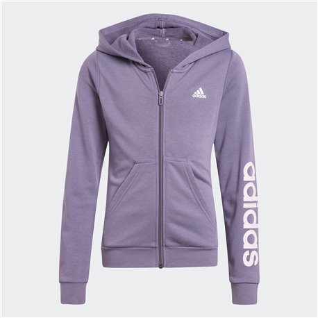 ADIDAS ESSENTIALS  LINEAR ZIP HOODIE