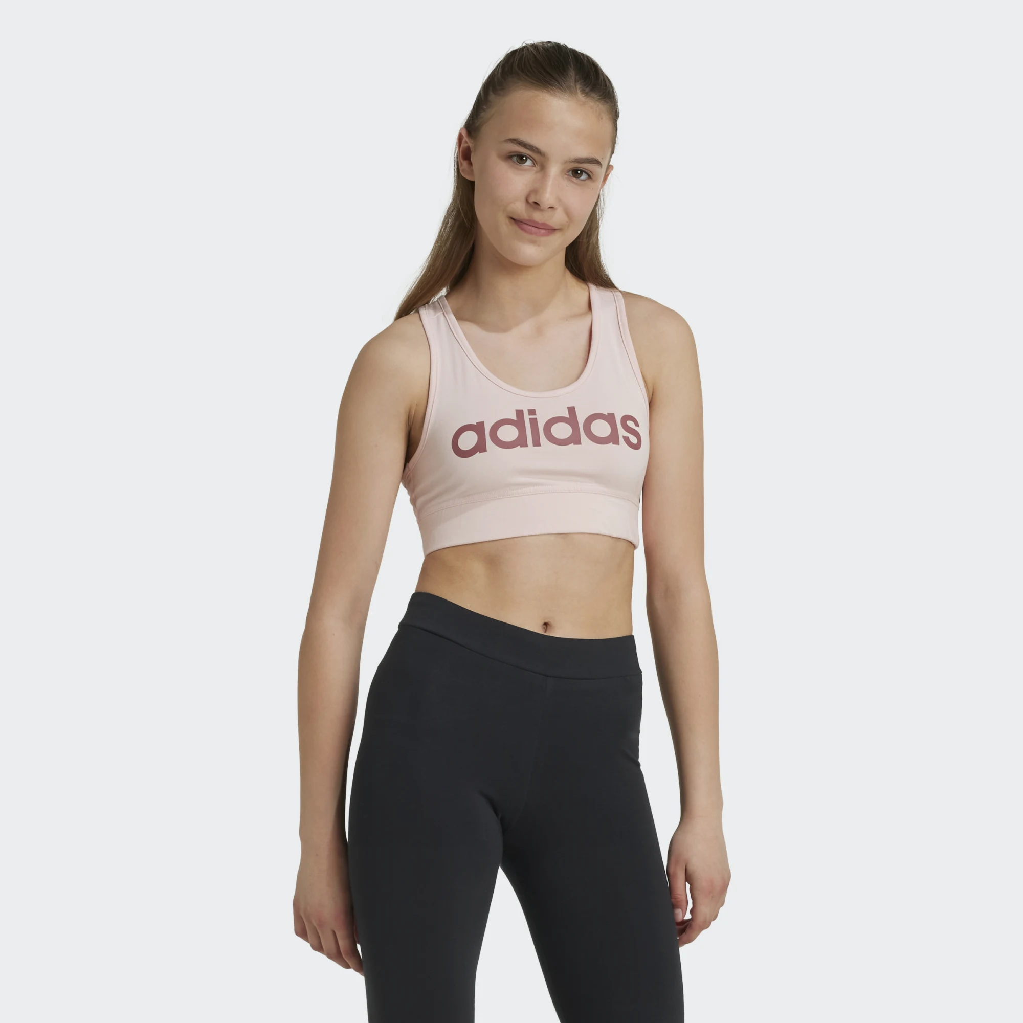 ADIDAS Essentials linear logo  KIDS COTTON BRA