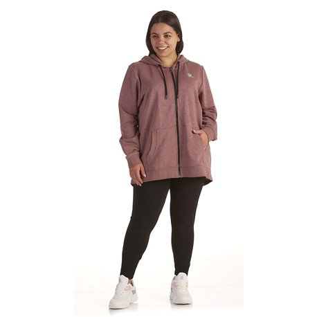 Admiral Kendra womens  plus size zip sweater