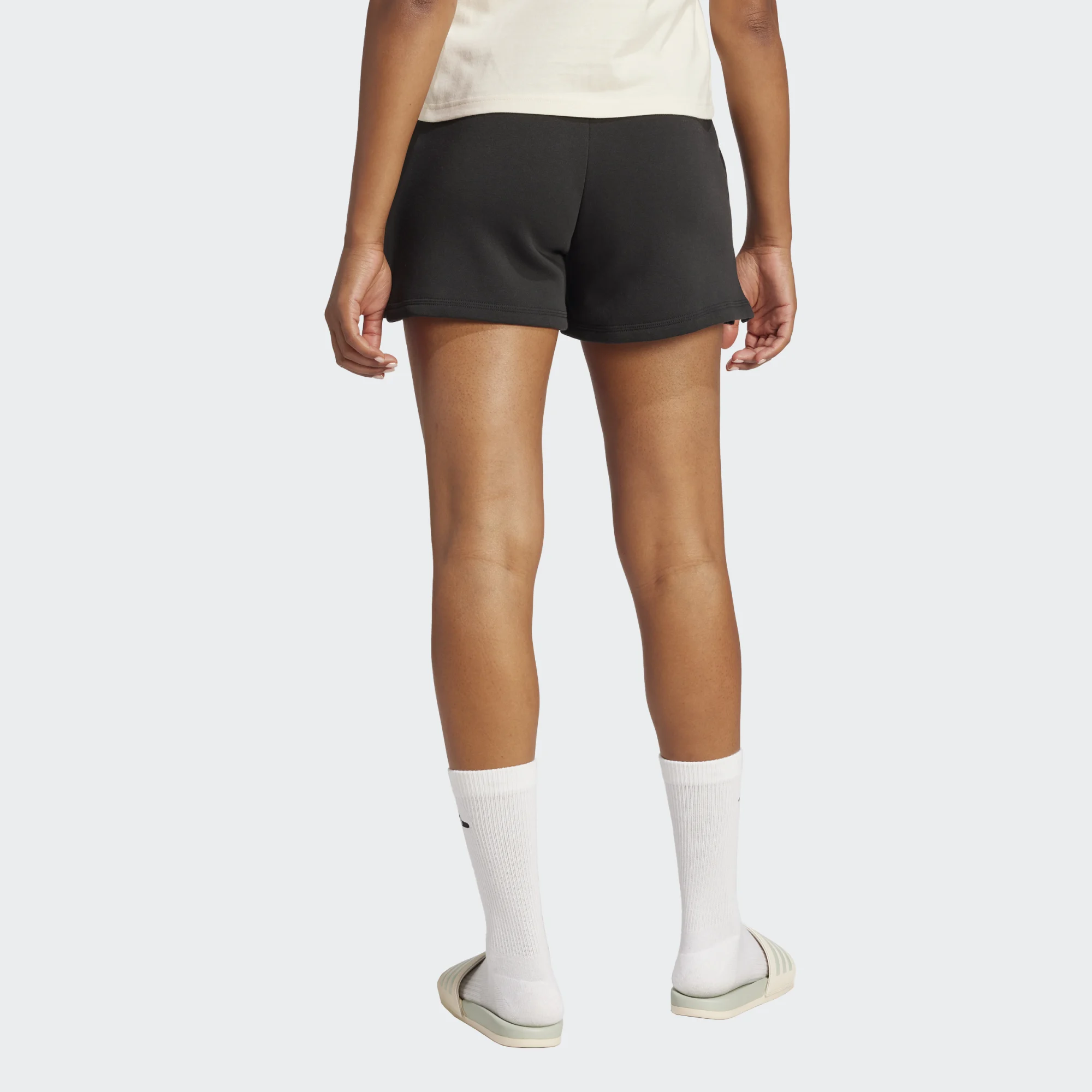 ADIDAS Small logo fleece womens short