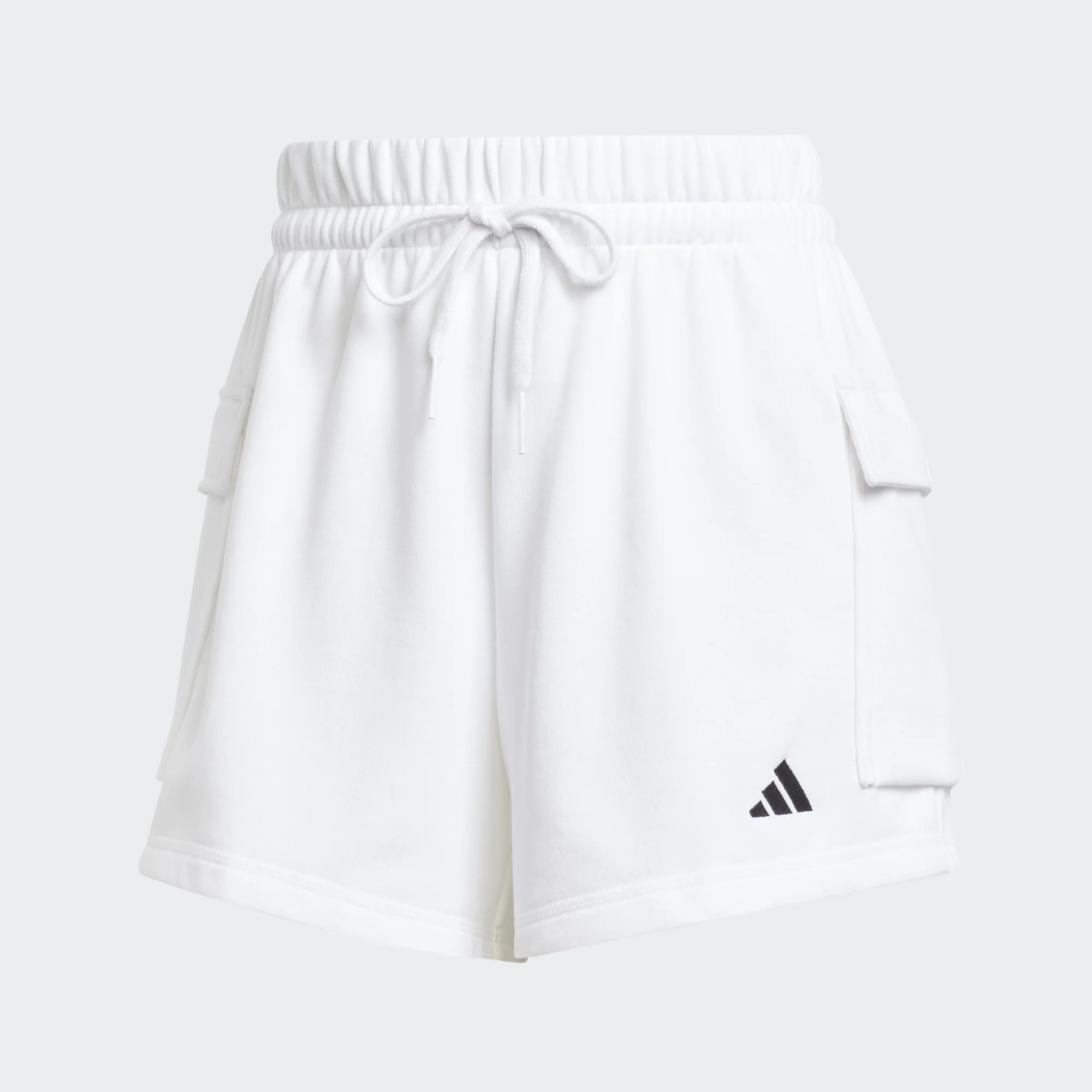ADIDAS small logo french terry cargo short