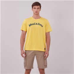 Maui Ανδρικό Μπλουζάκι T-Shirt Semi