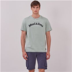 Maui Ανδρικό Μπλουζάκι T-Shirt Semi