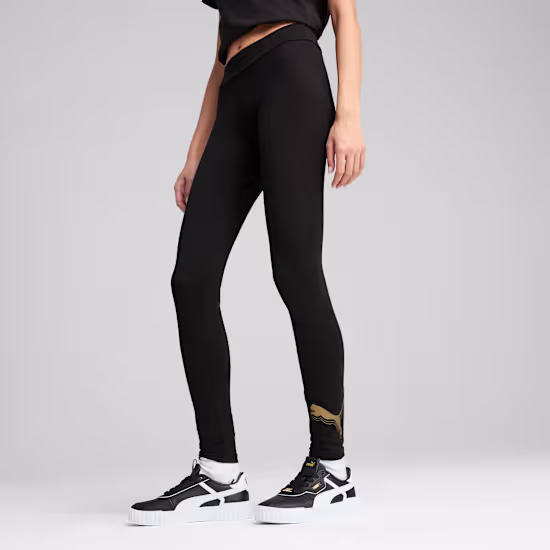 PUMA Essentials metallic womens leggings