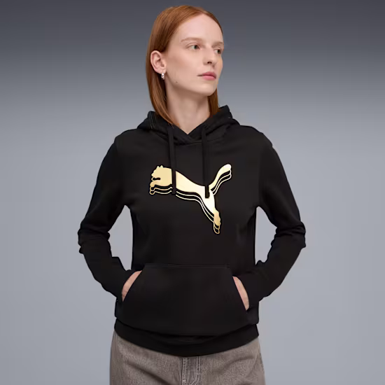 PUMA Essentials metallic hoodie