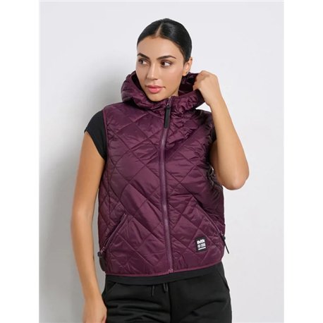 BODY TALK womens sleeveless hoodie jacket