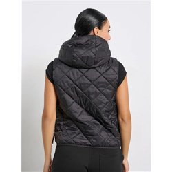 BODY TALK womens sleeveless hoodie jacket