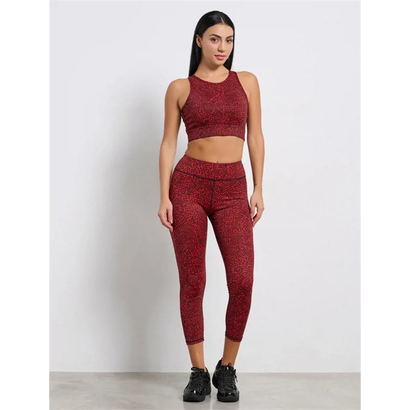 BODY TALK womens  gym 4/4  leggings  print