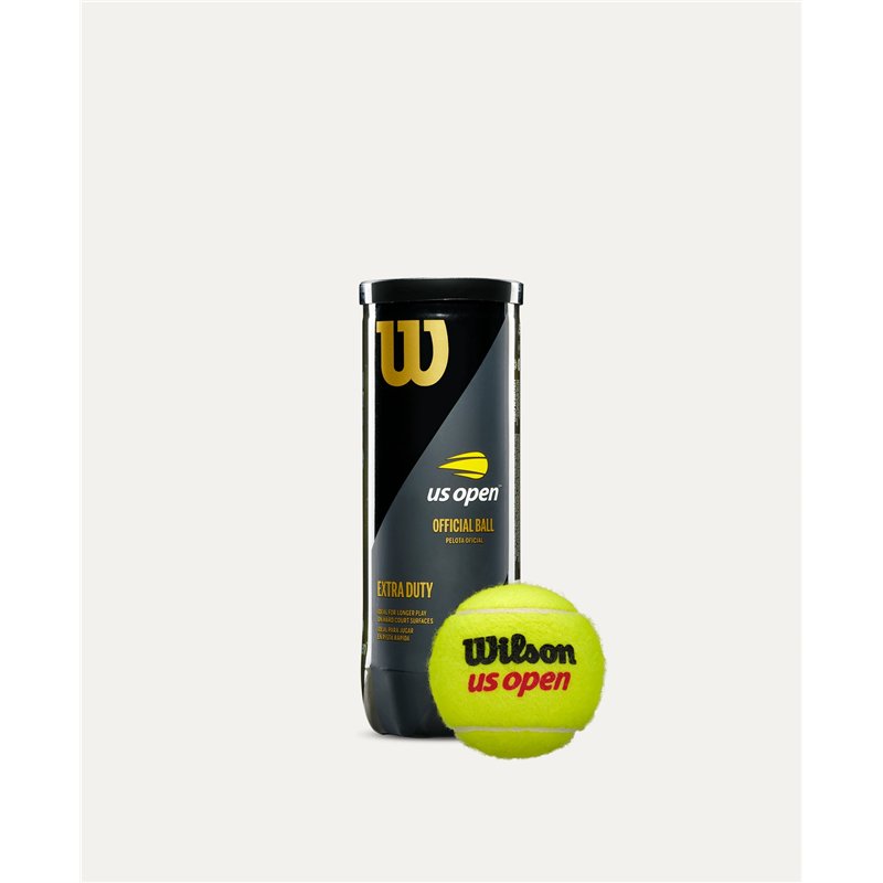 Wilson US OPEN EXTRA DUTY 3 ball can
