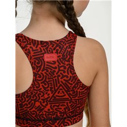 BODY TALK kids sports bra print