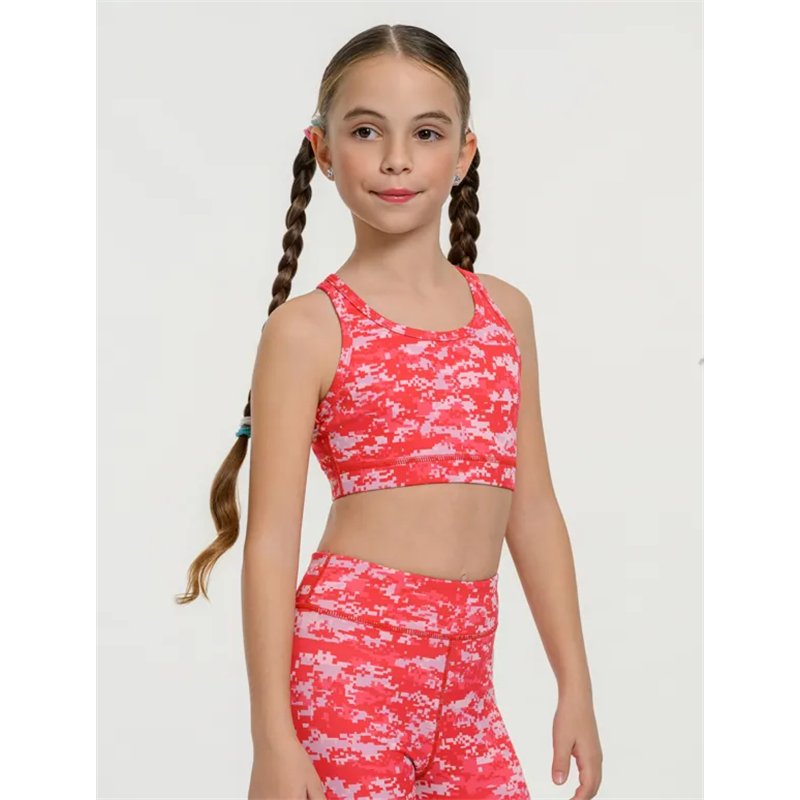 BODY TALK kids  sports bra print