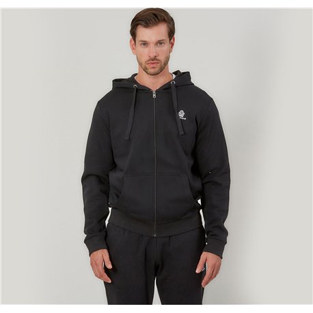 Admiral logo zip hooded