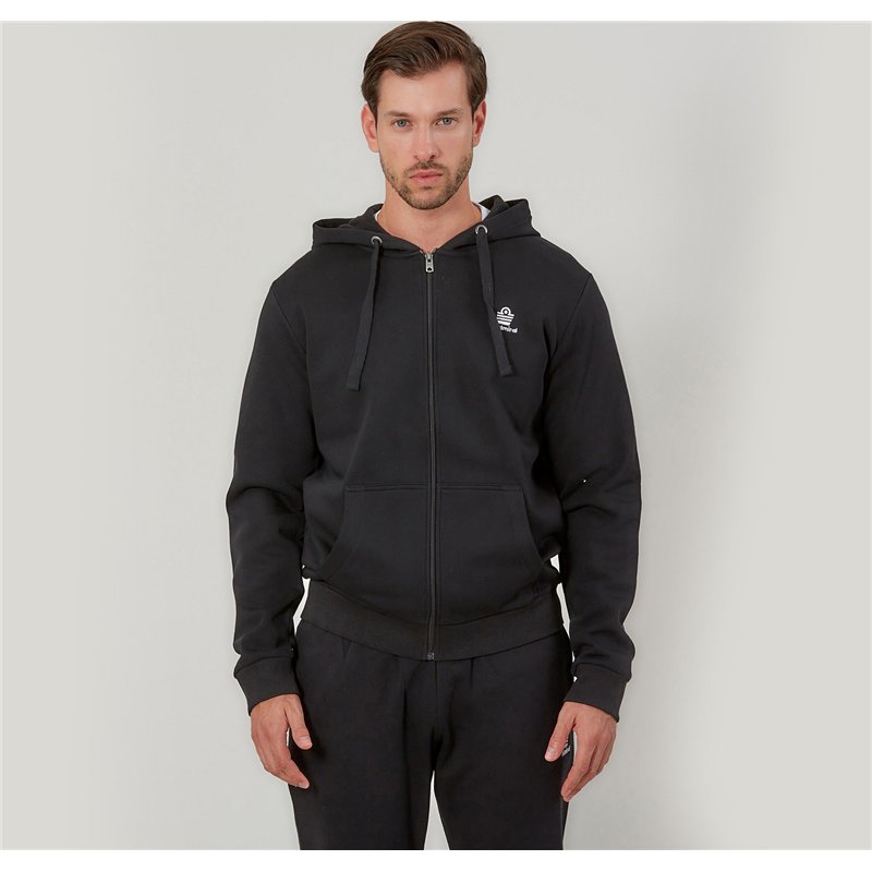 Admiral logo zip hooded