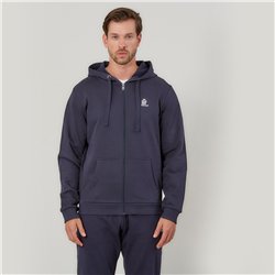 Admiral logo zip hooded