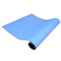 ΑΘΛΟΠΑΙΔΙΑ Στρώμα Yoga TPE Δίχρωμο 0,6εκ. - Γαλάζιο/Μαύρο 
