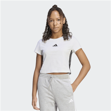 ADIDAS 3 Stripes girls Baby Tee t-shirt