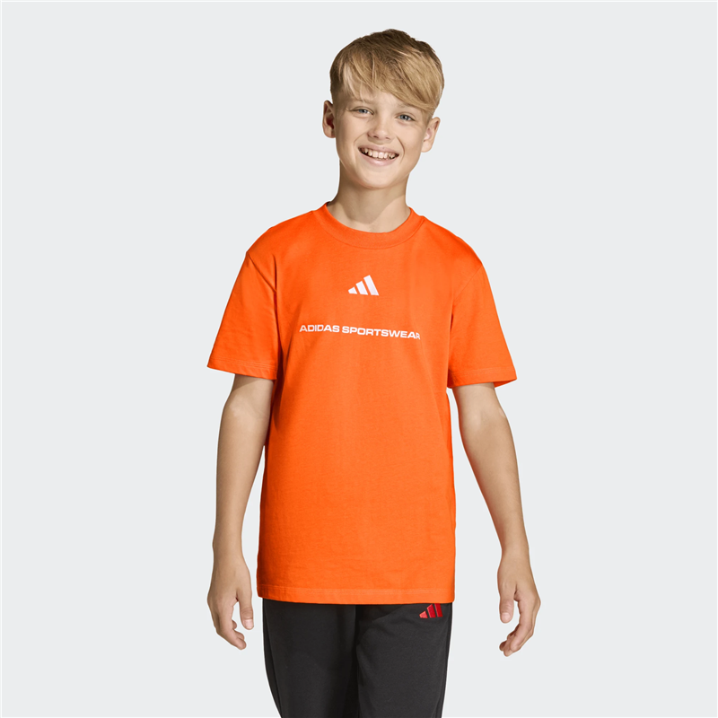 ADIDAS SLOGAN boys  t-shirt