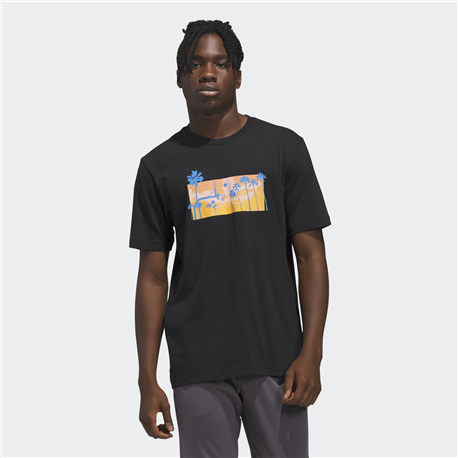 ADIDAS Summer sunset graphic t-shirt