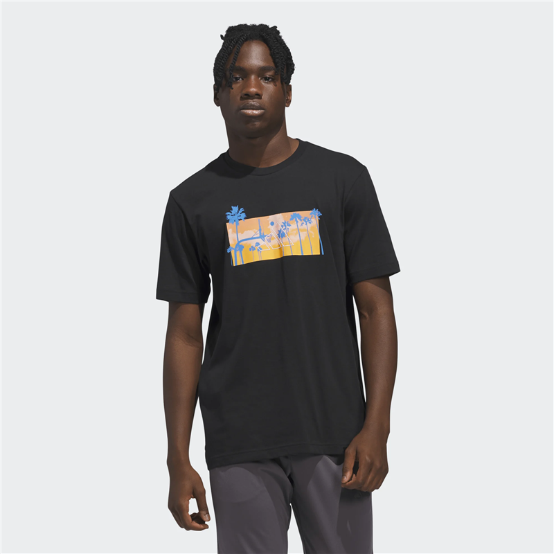 ADIDAS Summer sunset graphic t-shirt