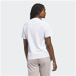 ADIDAS IRIDESCENT SHELLS BIG LOGO GRAPHIC womens  t-shirt