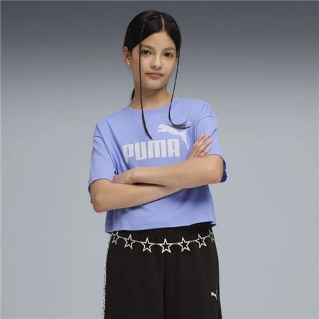 PUMA Ess crop logo girls tee