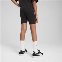 PUMA Ess No.1 Logo jersey shorts girls