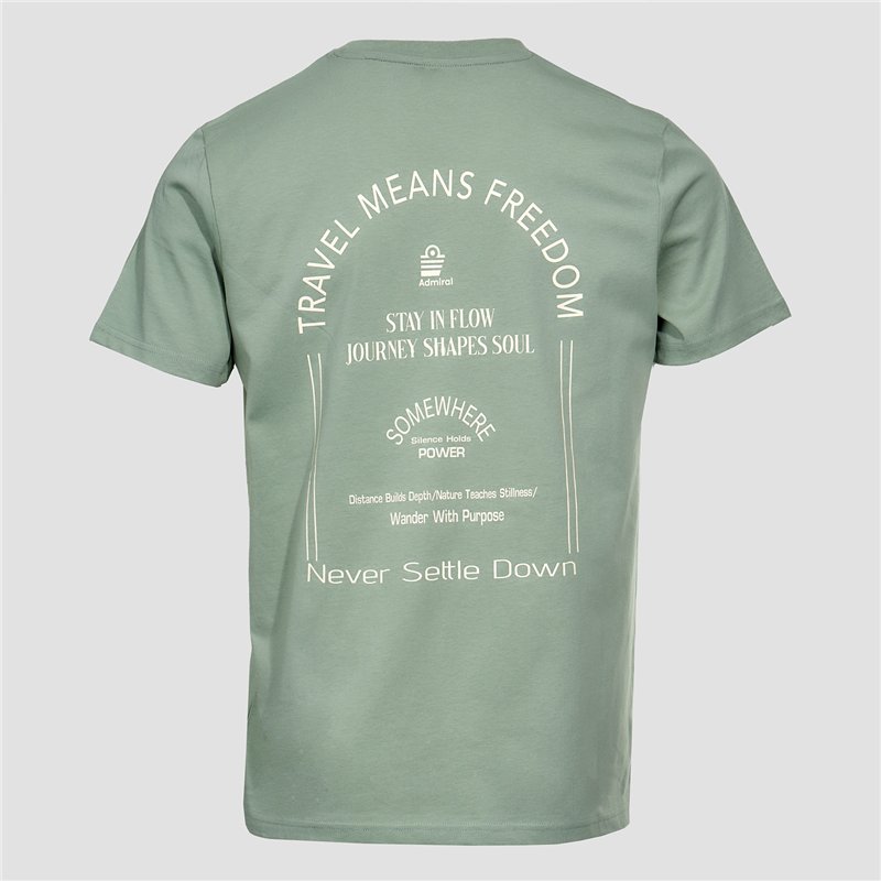 Mens  t-shirt Admiral travel promotion