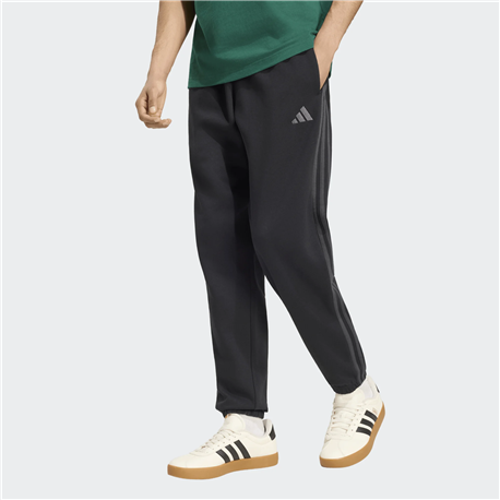 ADIDAS ESS 3-Stripes fleece tapered cuffed mens pant