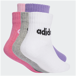 ADIDAS Linear παιδικές κάλτσες έως τον αστράγαλο (5 ζεύγη  )