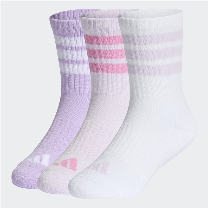 ADIDAS 3-Stripes cushioned crew socks  ( 3 ζεύγη )