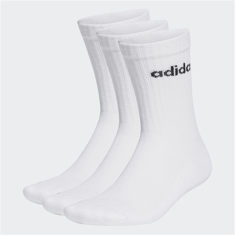 HALF-CUSHIONED CREW SOCKS 3 PAIRS