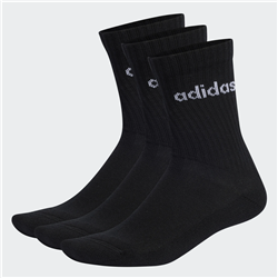 HALF-CUSHIONED CREW SOCKS 3 PAIRS