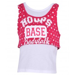 BodyTalk Girls Αμάνικο Φανελάκι 2 σε 1